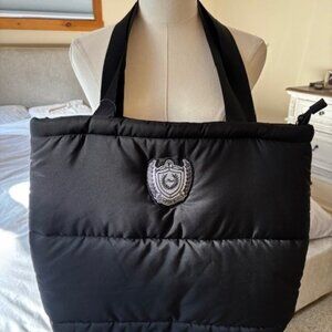 Black Puffer Bag